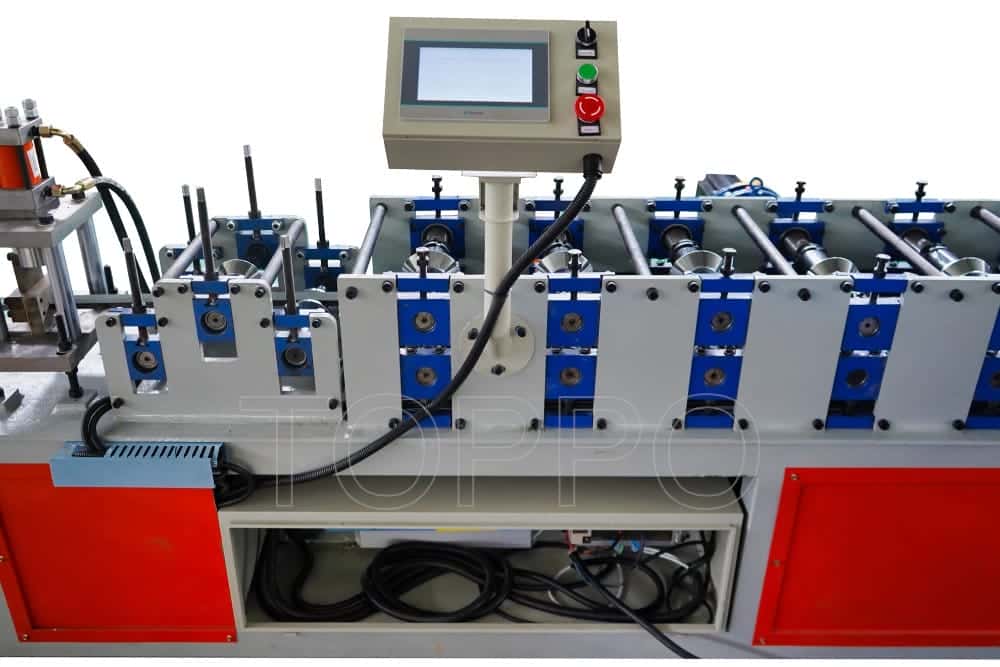 High Precision Stud and Track Roll Forming Machine with Hydraulic Cutting