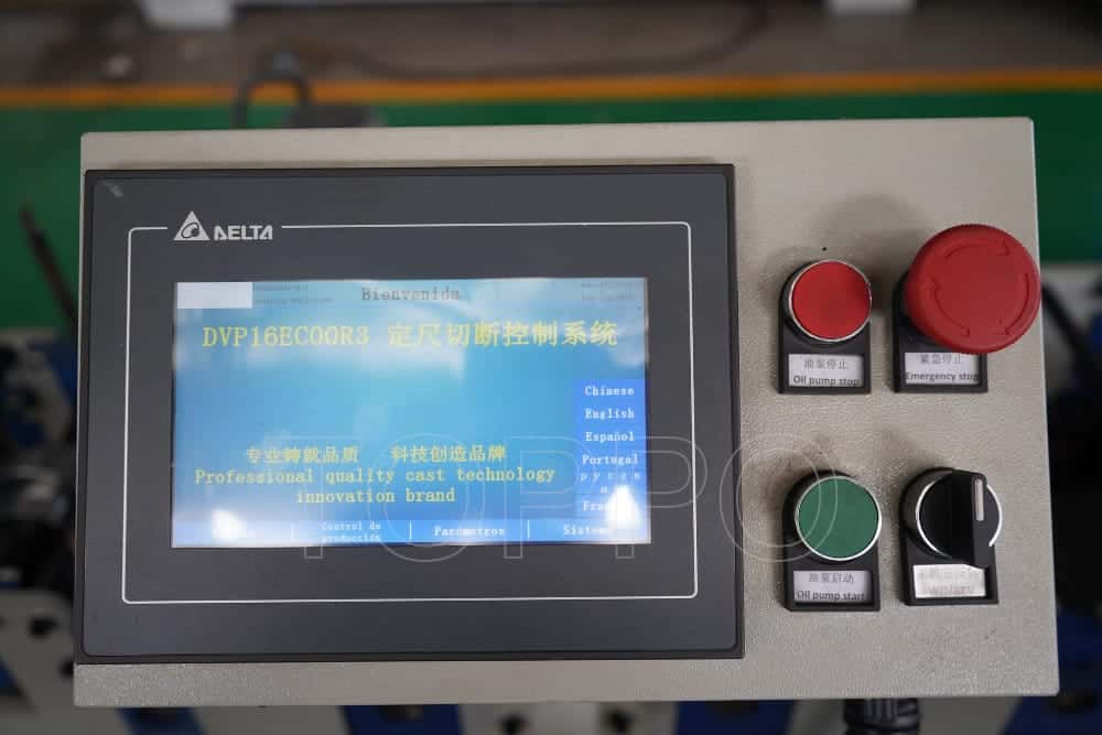 Automatic Stud and Track Roll Forming Machine with Flying Cut | Light Steel Keel Machine