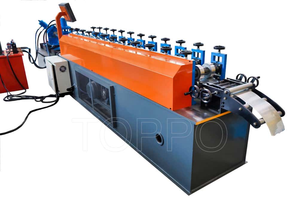 Heavy Duty Stud and Track Roll Forming Machine with Hydraulic Punching