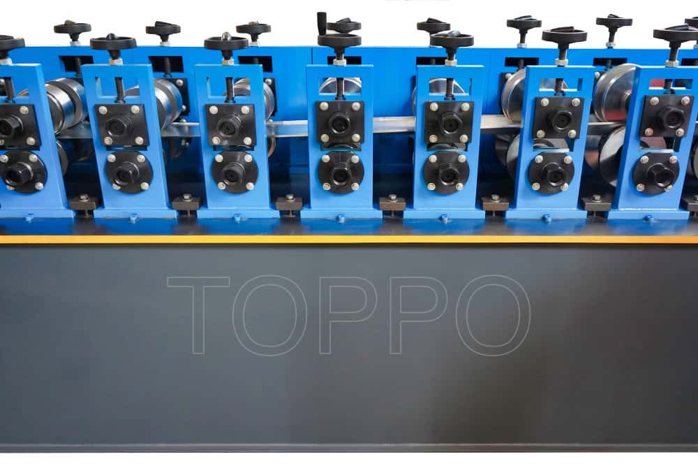 Heavy Duty Stud and Track Roll Forming Machine with Hydraulic Punching