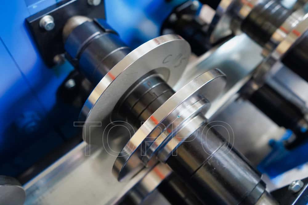 Heavy Duty Stud and Track Roll Forming Machine with Hydraulic Punching