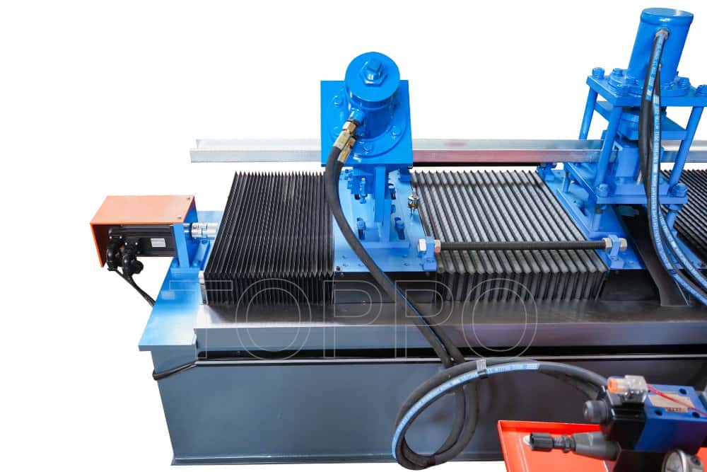 Heavy Duty Stud and Track Roll Forming Machine with Hydraulic Punching