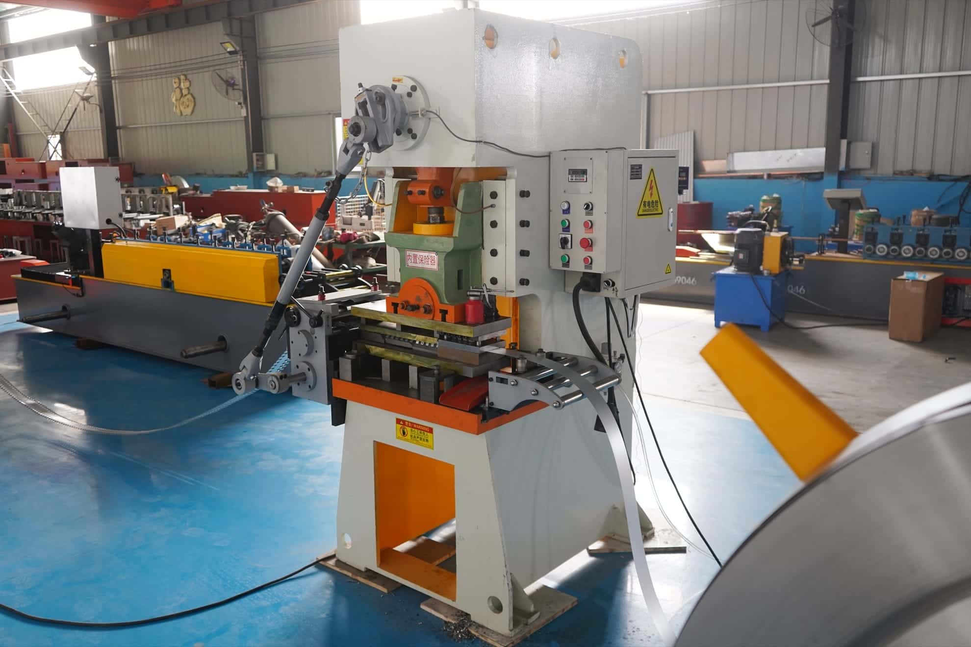 Automatic Stud and Track Roll Forming Machine for Light Gauge Steel Keel