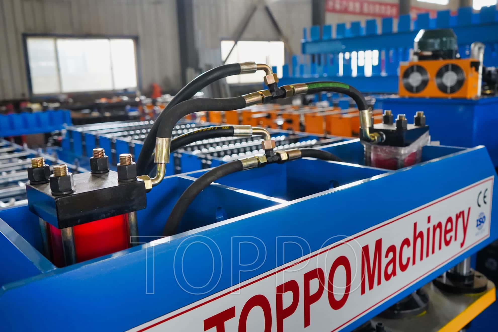 TR4 Color Steel Metal Roof Trapezoidal Roll Forming Machine