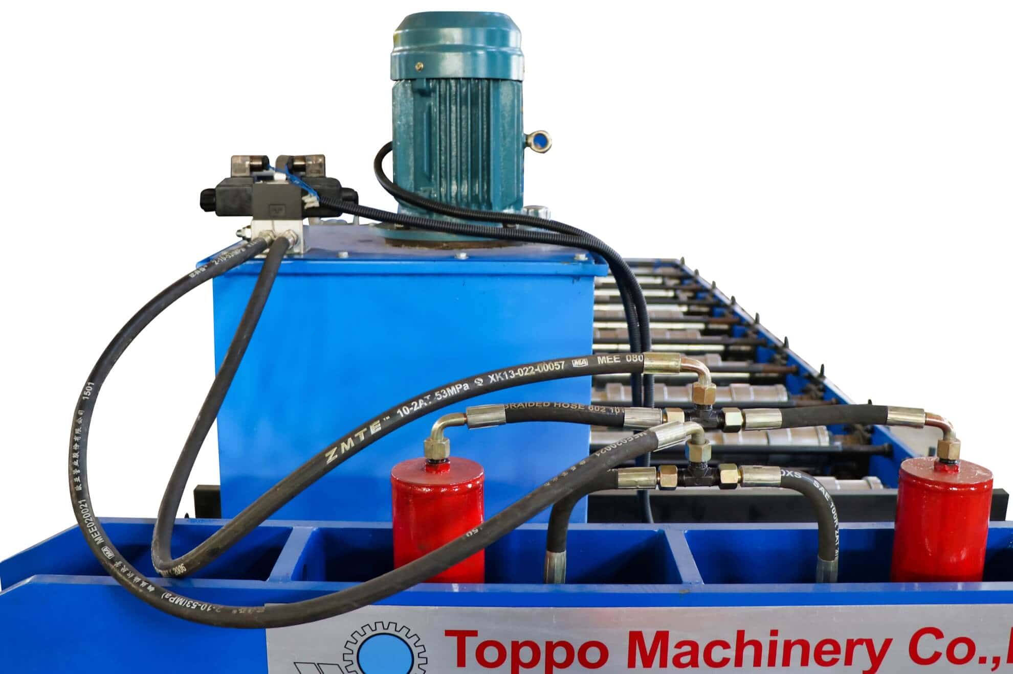 Hydraulic Trapezoidal Roof Sheet Roll Forming Machine