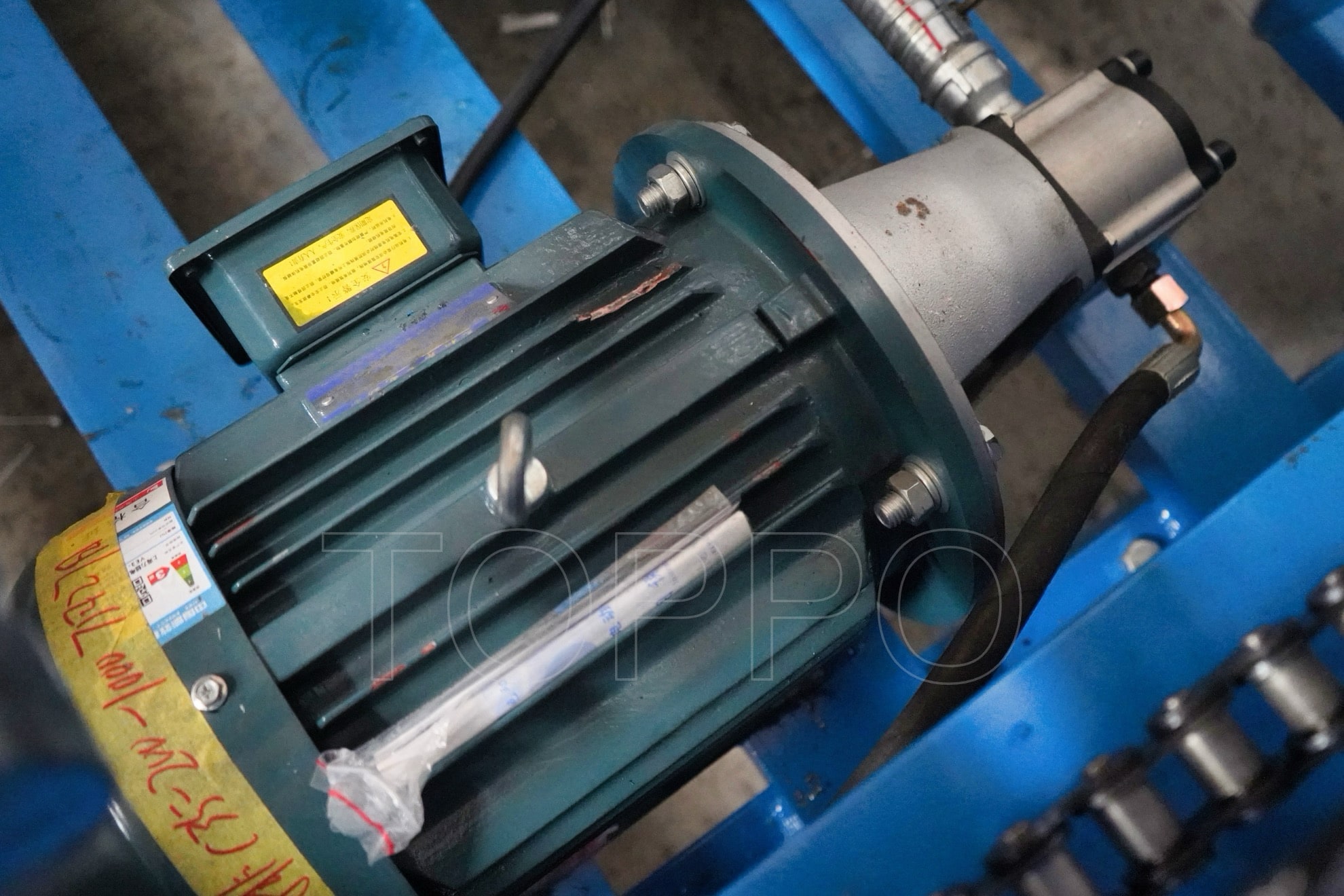 Trapezoidal Profile Roll Forming Machine with Touchscreen Control