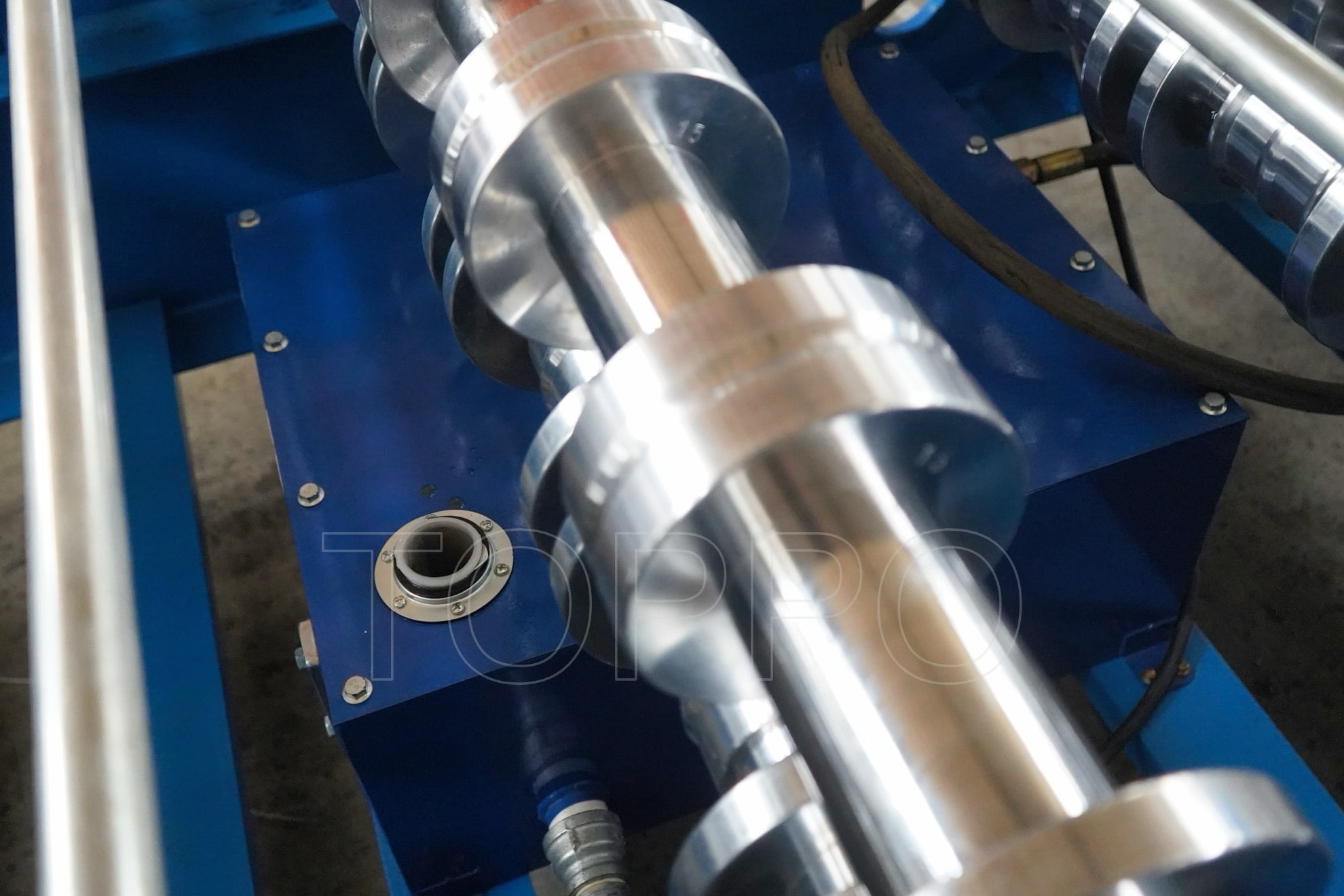 Trapezoidal Profile Roll Forming Machine with Touchscreen Control