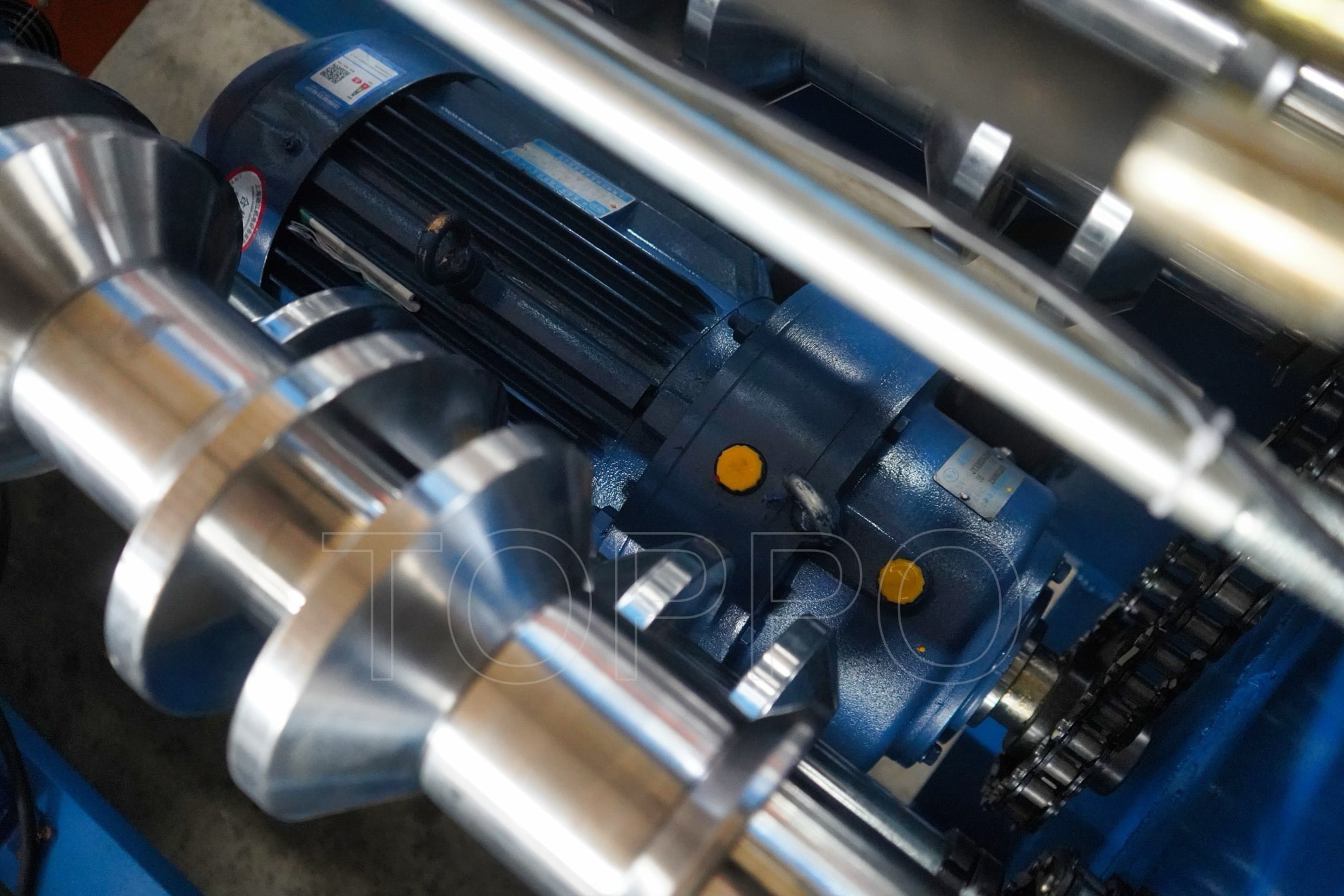 Trapezoidal Profile Roll Forming Machine with Touchscreen Control