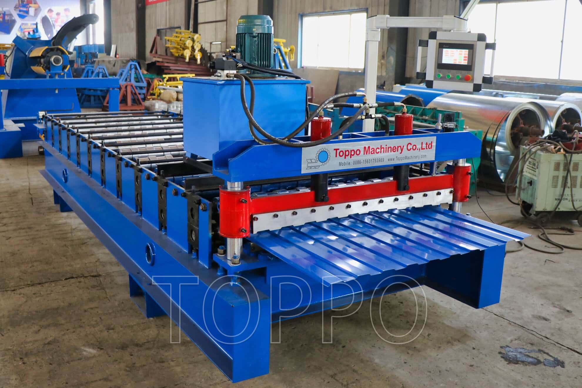 Trapezoidal Roll Forming Machine