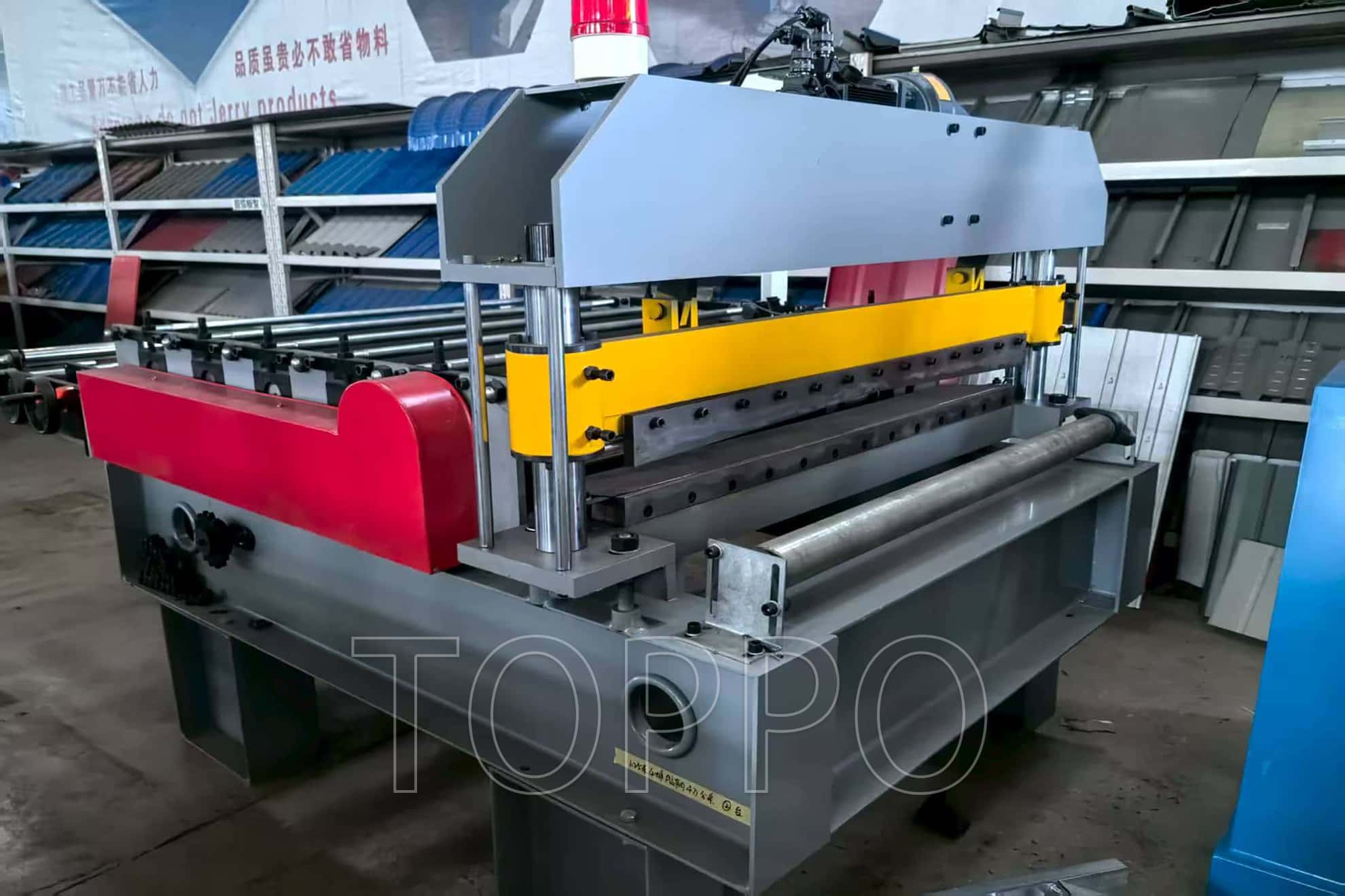 Color Steel Metal Roof Trapezoidal Roll Forming Machine
