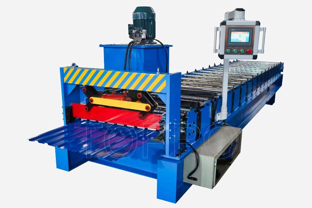 Trapezoidal Roof Roll Forming Machine