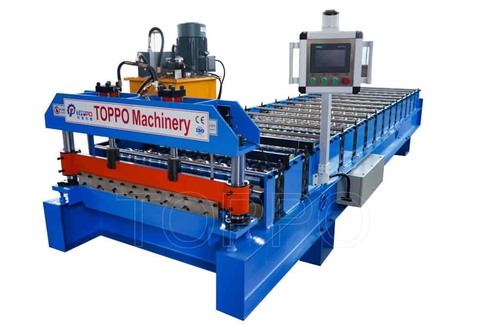 Trapezoidal Roll Forming Machine for Metal Roofing Sheets