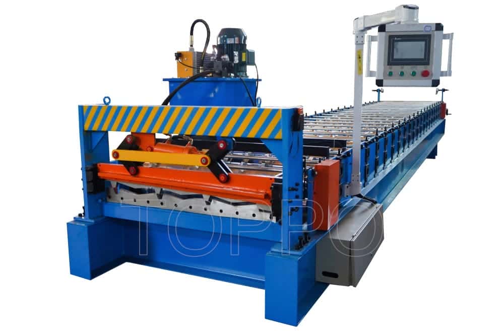 TR4 Color Steel Trapezoidal Roof Roll Forming Machine