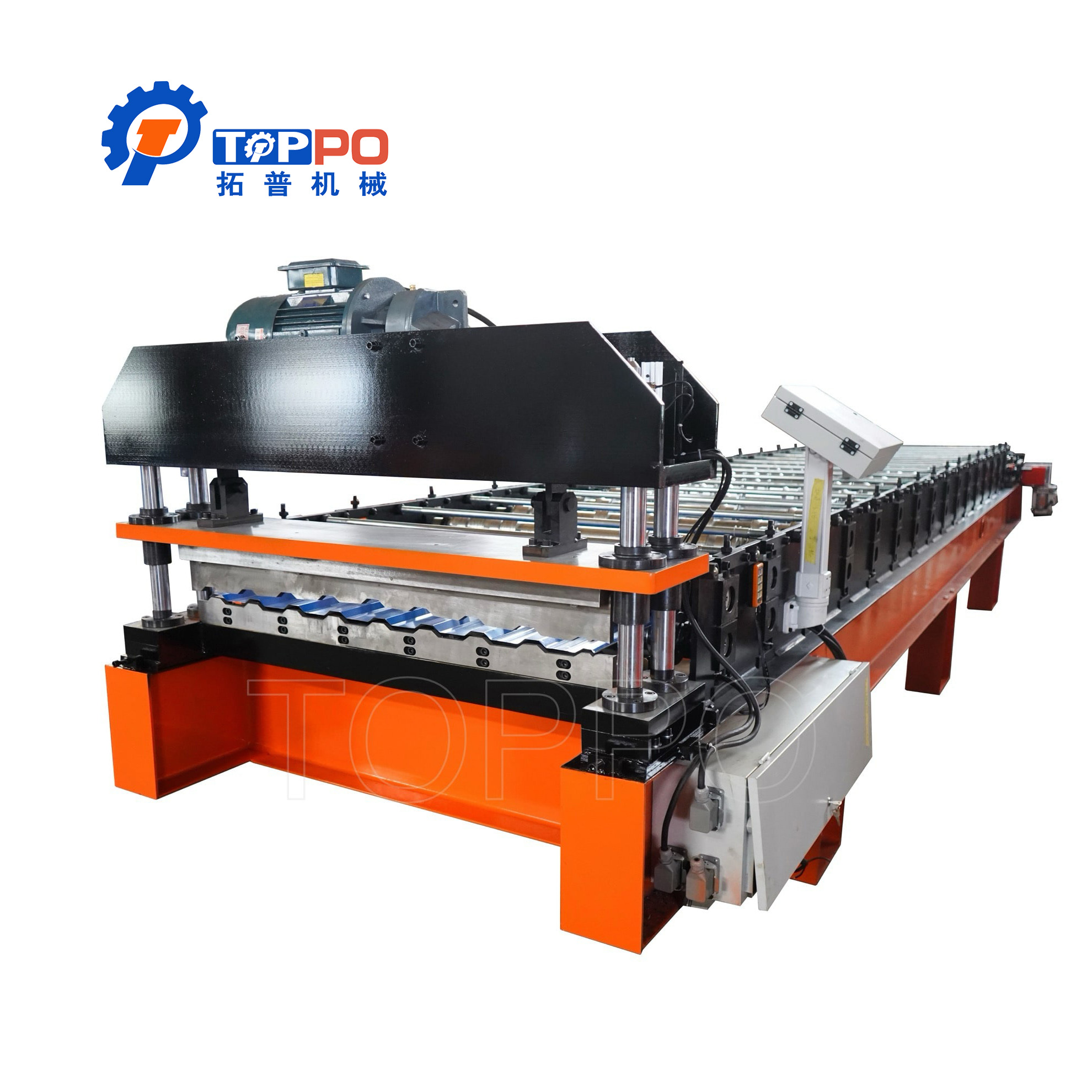 Precision Metal Roofing Panel Forming Equipment Automatic Roll Forming Machine