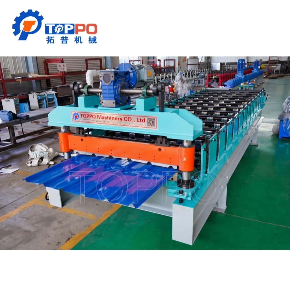 Trapezoidal Roll Forming Machine for Corrugated Roof Panel Production