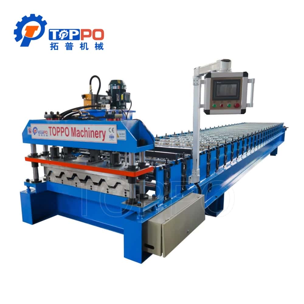 Heavy Duty Metal Roofing Panel Forming Equipment Corrugated Sheet Roll Forming Machine