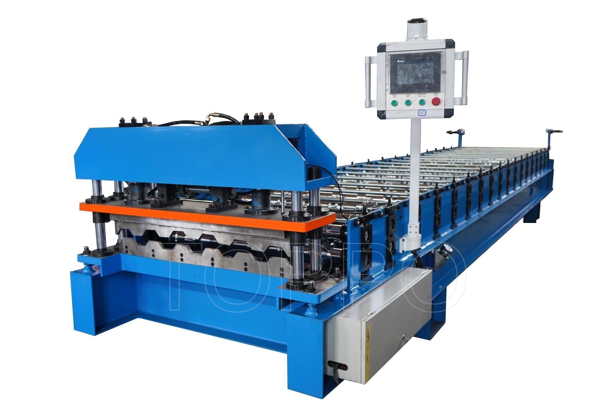 Trapezoidal Profile Roll Forming Machine with Touchscreen Control