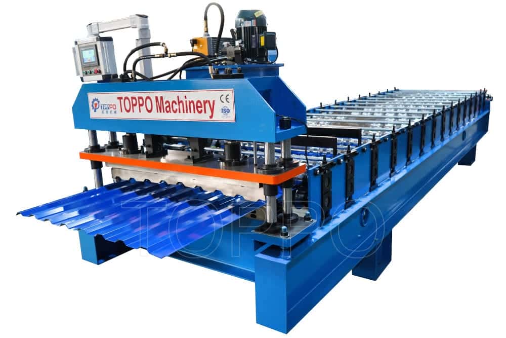 Trapezoidal Roof Roll Forming Machine
