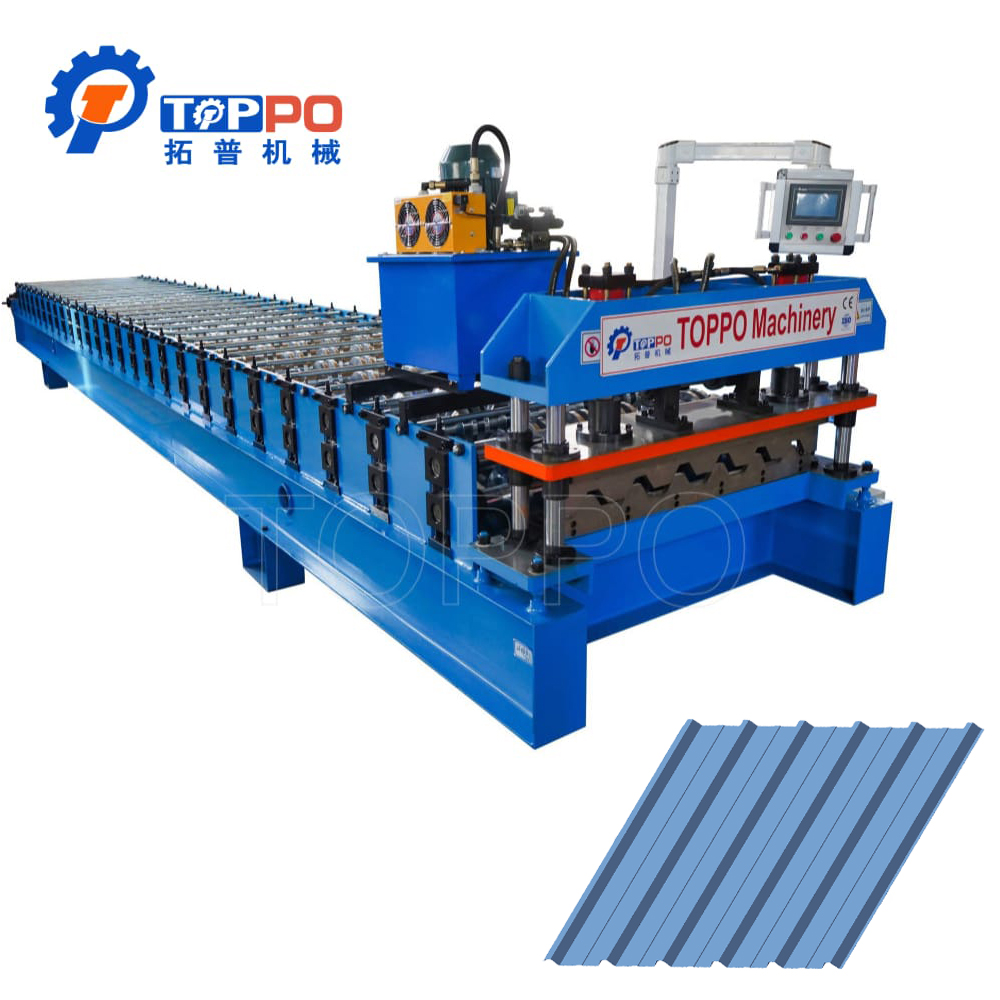 OEM ODM AG Roofing Panel Roll Forming Machine Automatic Metal Roof Sheet Production Line Equipment