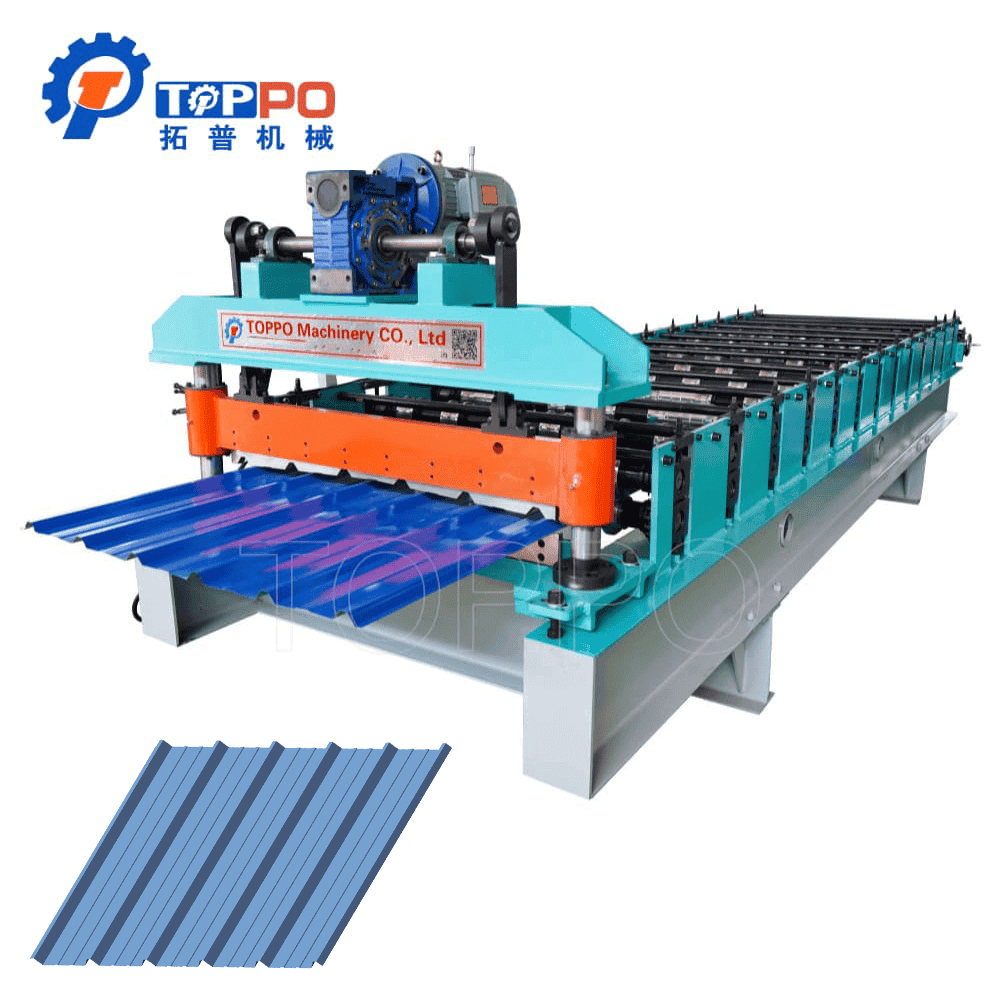 Trapezoidal Roll Forming Machine for Corrugated Roof Panel Production
