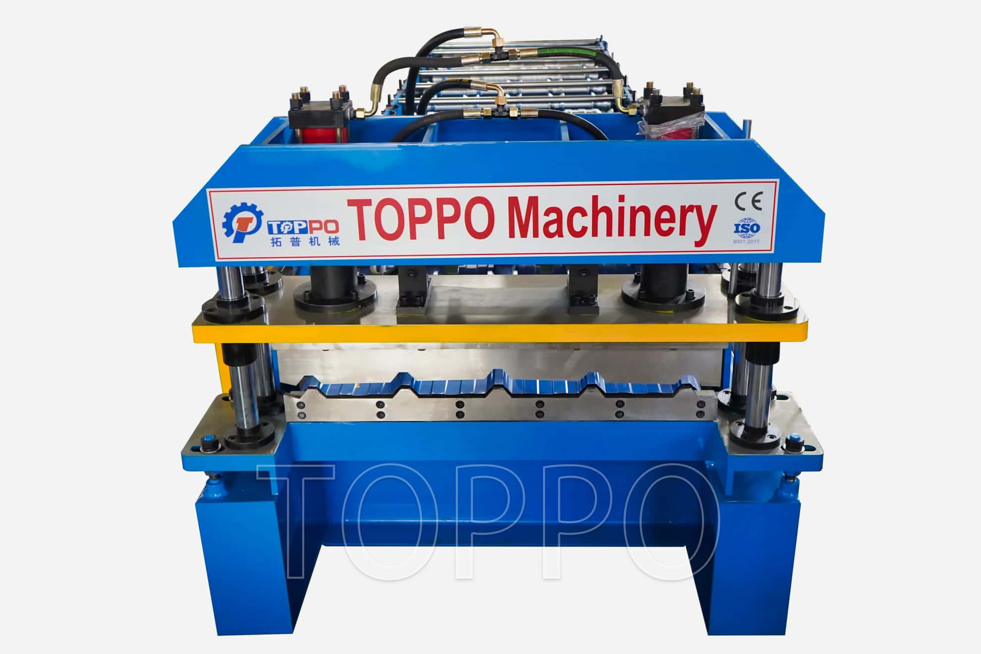 TR4 Color Steel Metal Roof Trapezoidal Roll Forming Machine