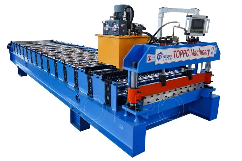 Trapezoidal Roll Forming Machine for Metal Roofing Sheets