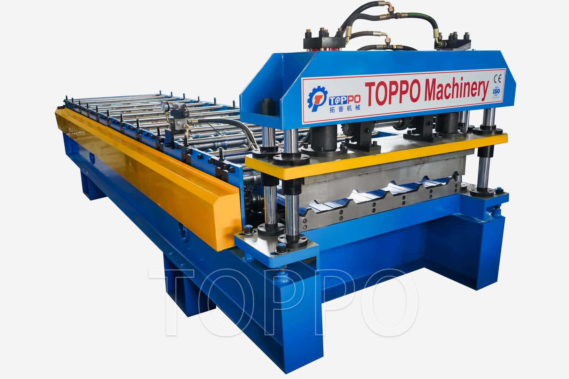 TR4 Color Steel Metal Roof Trapezoidal Roll Forming Machine