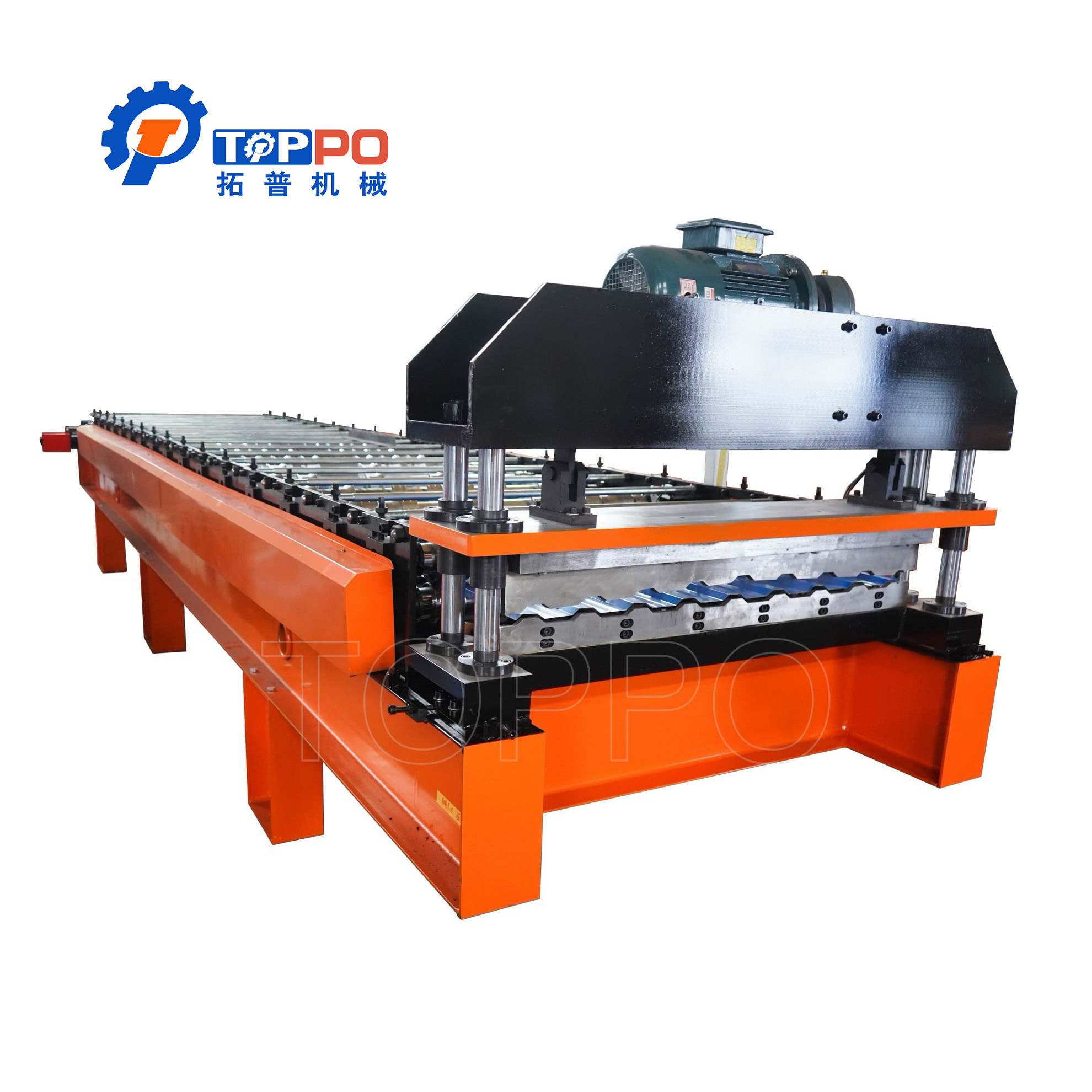 Precision Metal Roofing Panel Forming Equipment Automatic Roll Forming Machine