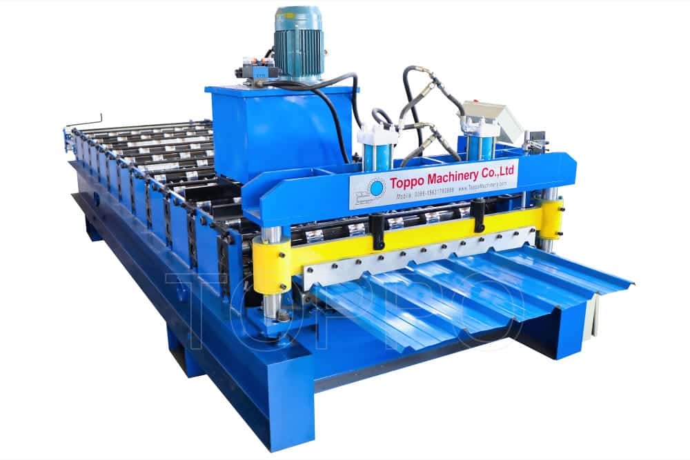 840 Trapezoidal Roll Forming Machine for Metal Roofing Sheets