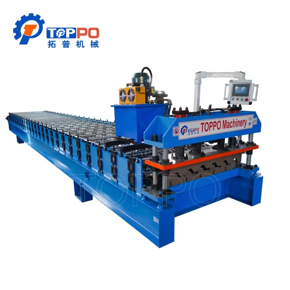 Heavy Duty Metal Roofing Panel Forming Equipment Corrugated Sheet Roll Forming Machine