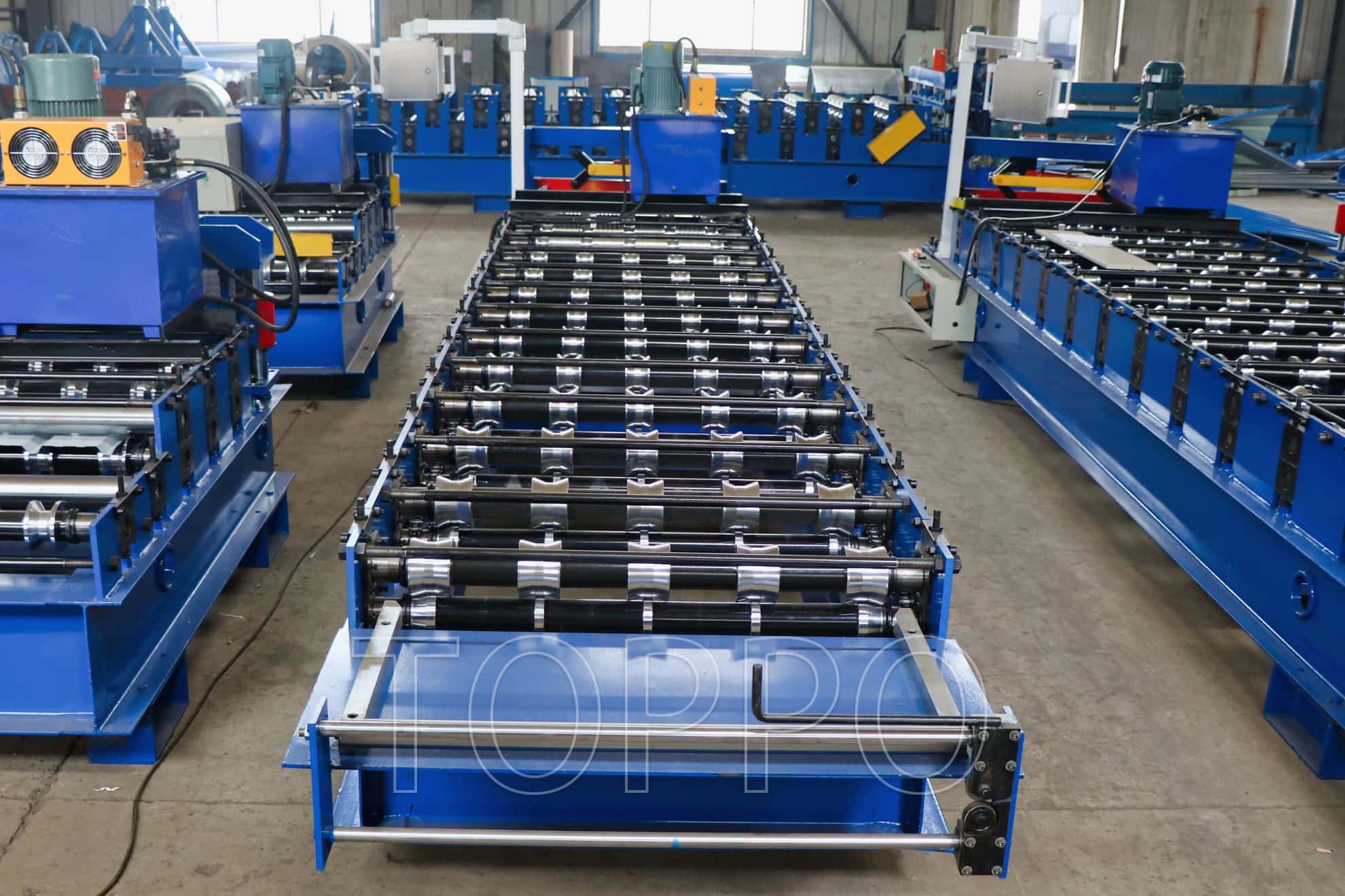 Precision Trapezoidal Roll Forming Machine for Roofing and Wall Panels