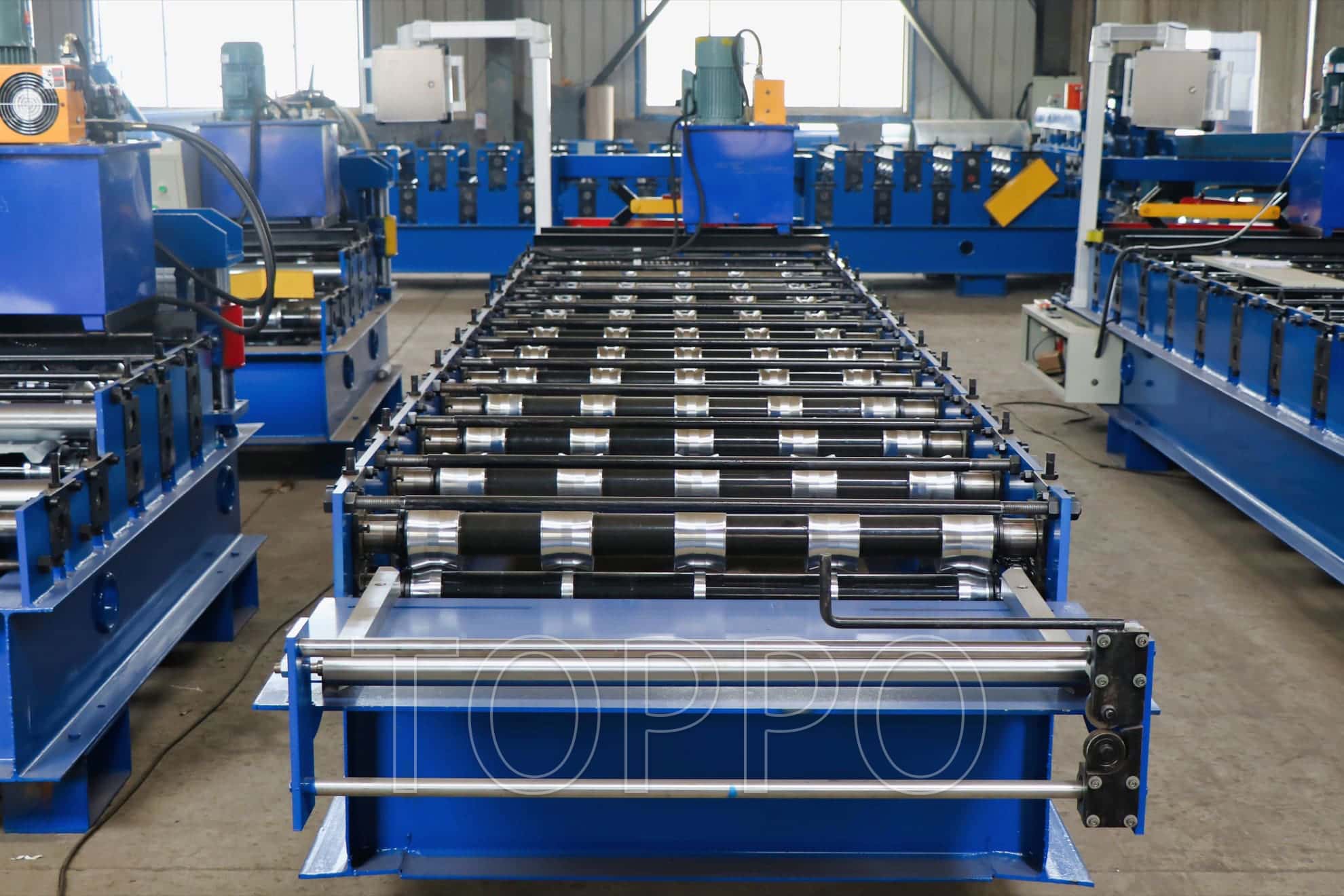 Precision Trapezoidal Roll Forming Machine for Roofing and Wall Panels