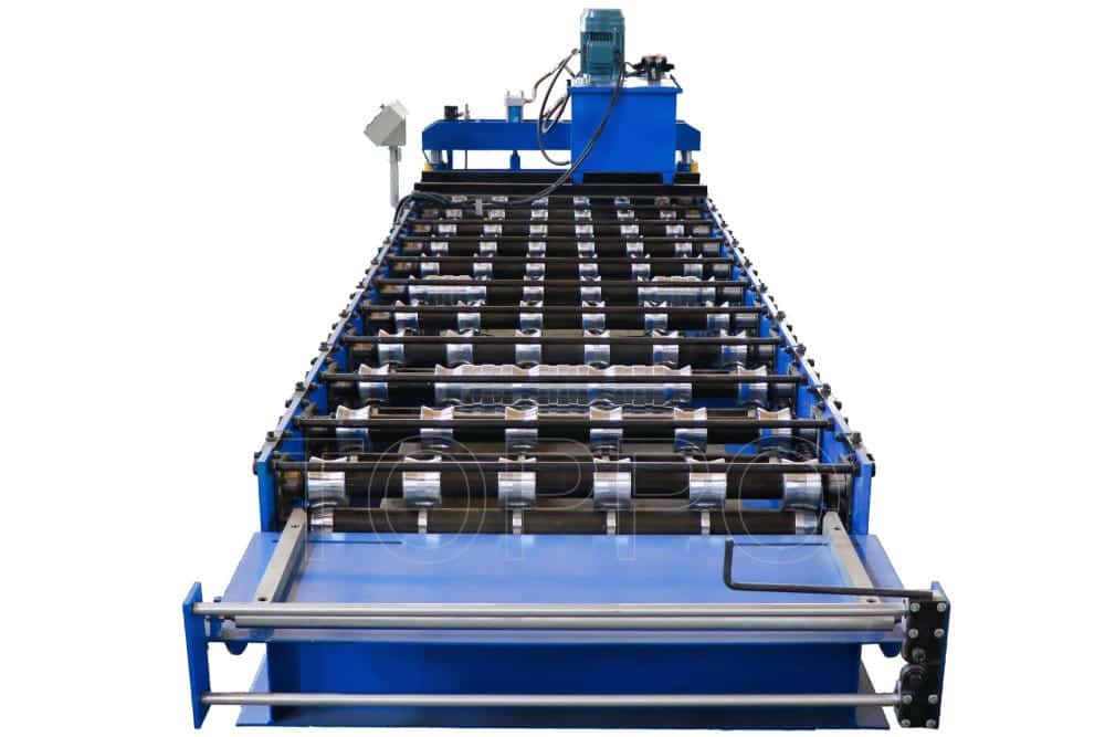 840 Trapezoidal Roll Forming Machine for Metal Roofing Sheets
