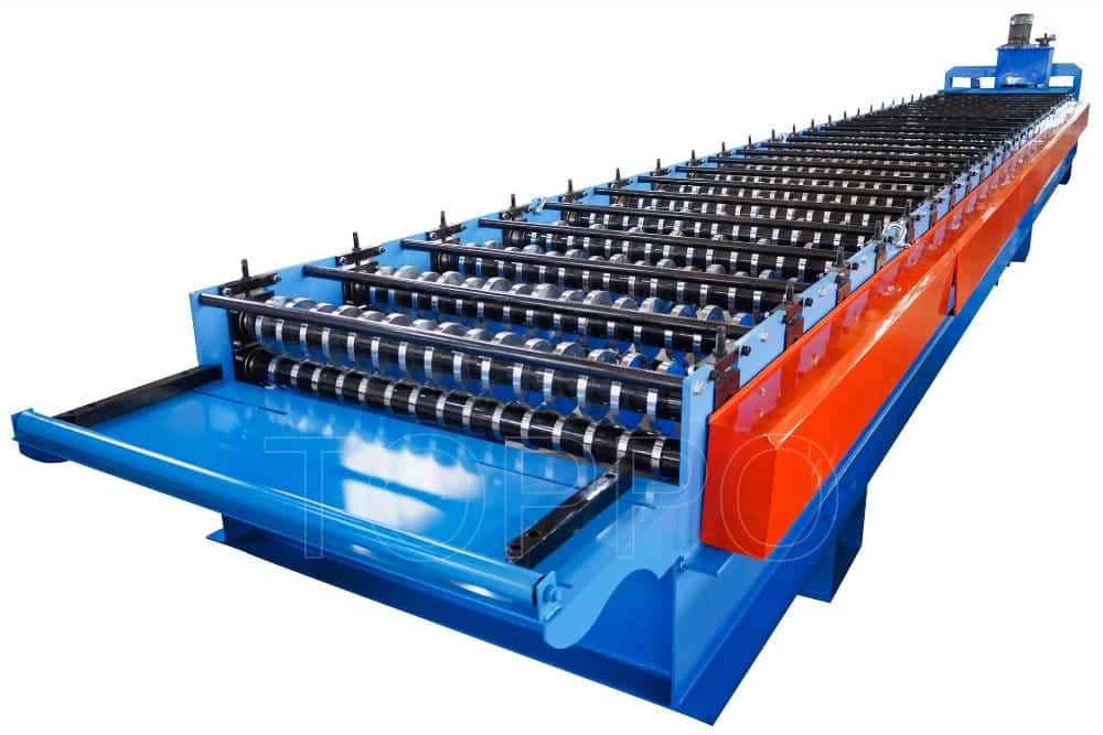 Trapezoidal Roll Forming Machine for Galvanized Roofing Panels