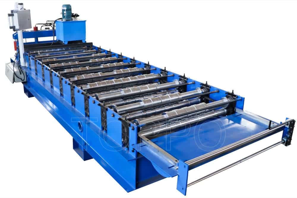 High Precision Trapezoidal Roll Forming Machine for Roofing Sheet Production