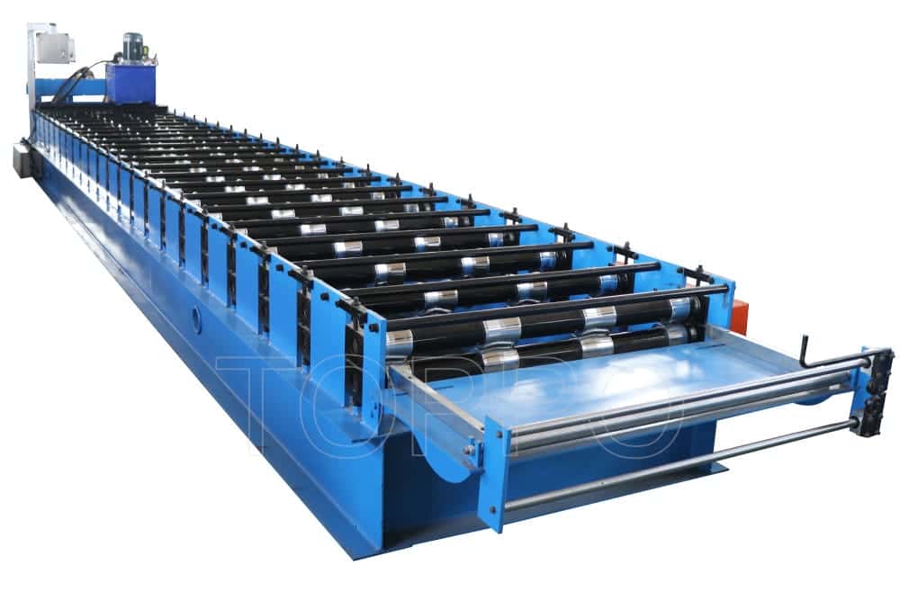 High Precision Trapezoidal Roofing Sheet Roll Forming Machine