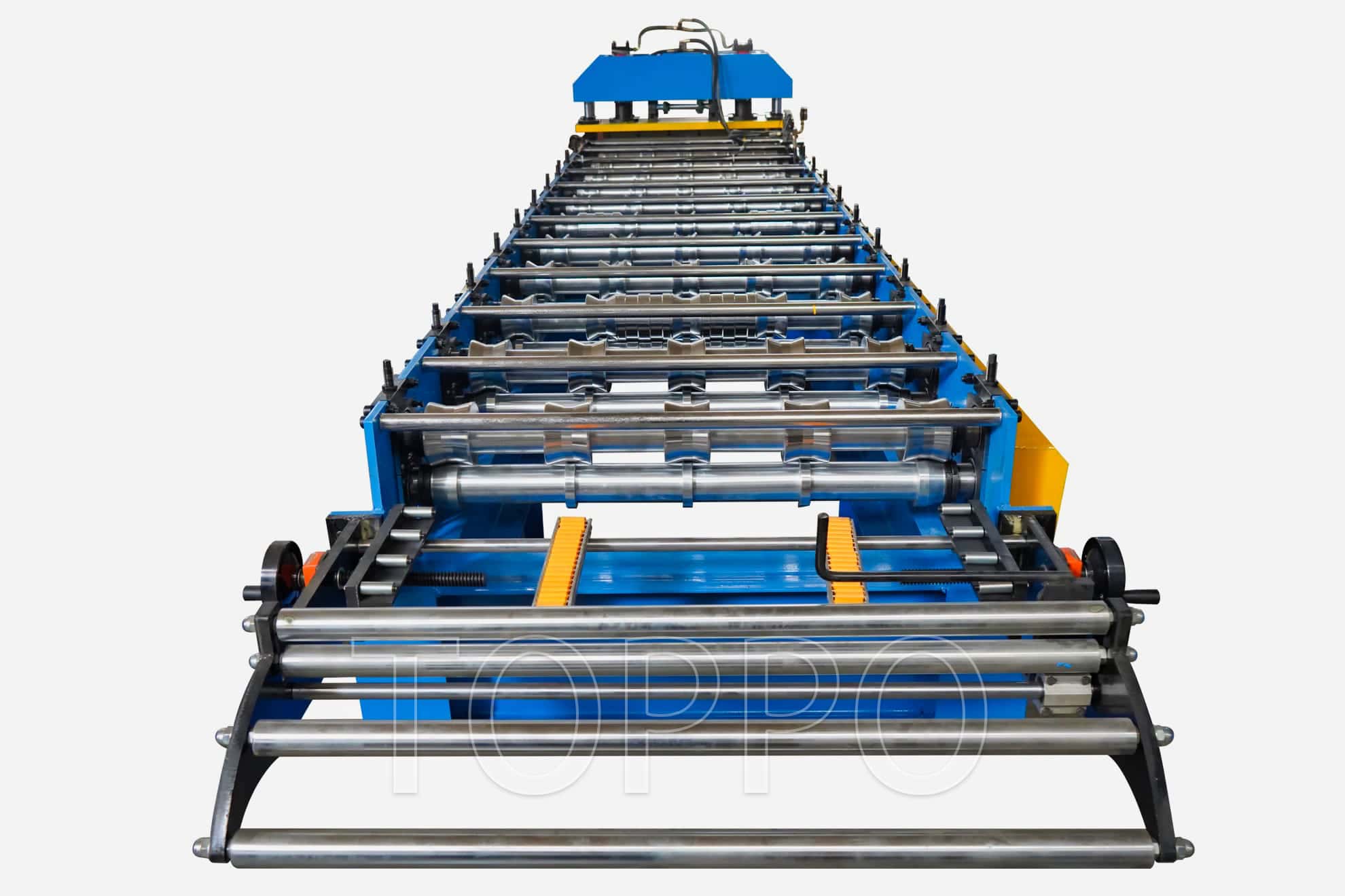 TR4 Color Steel Metal Roof Trapezoidal Roll Forming Machine