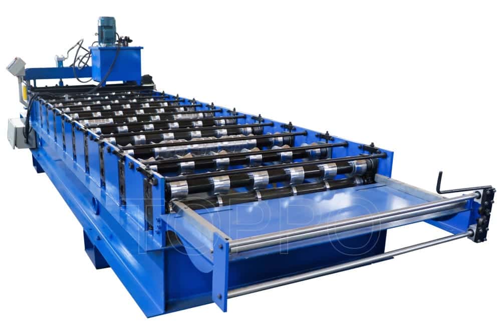 840 Trapezoidal Roll Forming Machine for Metal Roofing Sheets