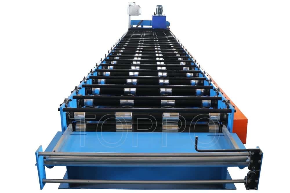 High Precision Trapezoidal Roofing Sheet Roll Forming Machine