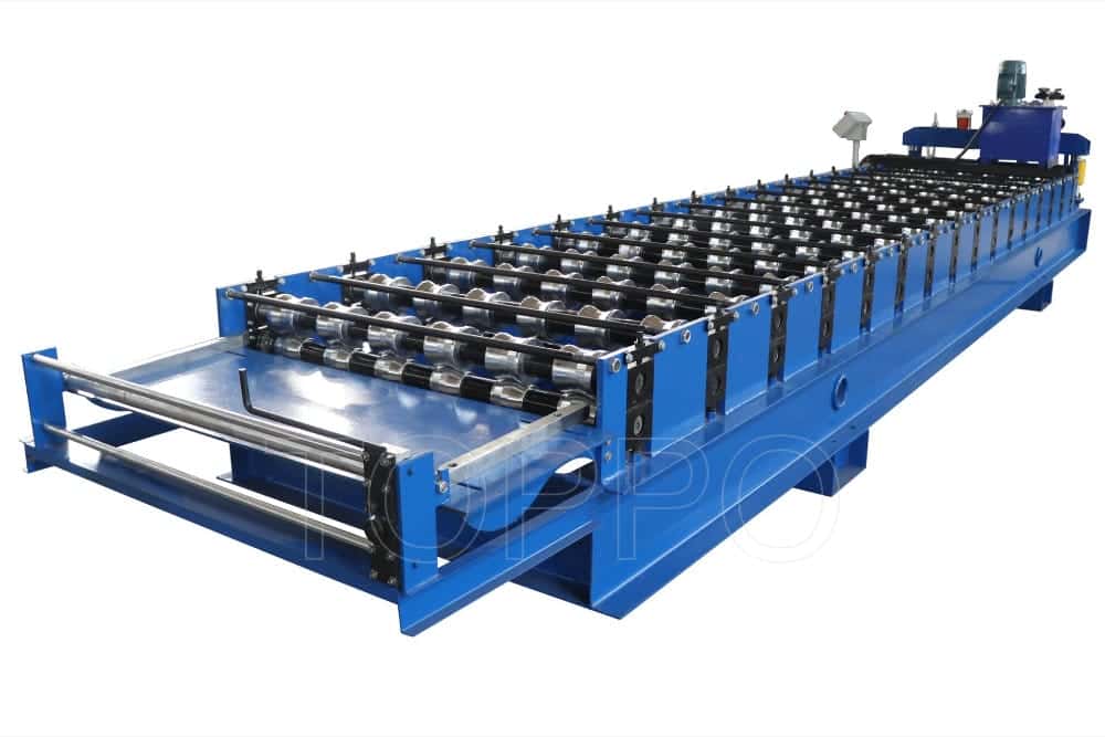 Trapezoidal Sheet Roll Forming Machine for Roofing Panel Production