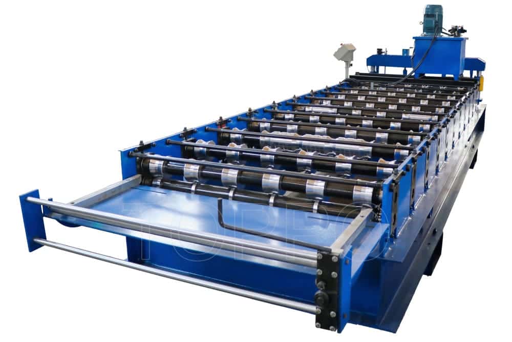 840 Trapezoidal Roll Forming Machine for Metal Roofing Sheets