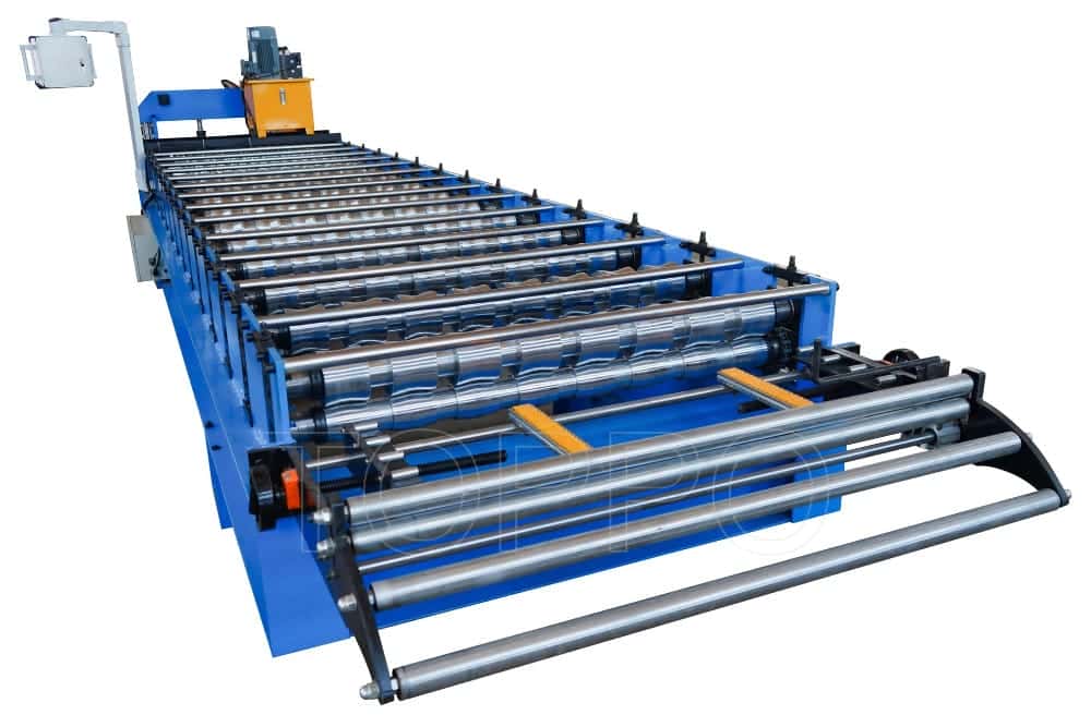 Trapezoidal Roll Forming Machine for Metal Roofing Sheets