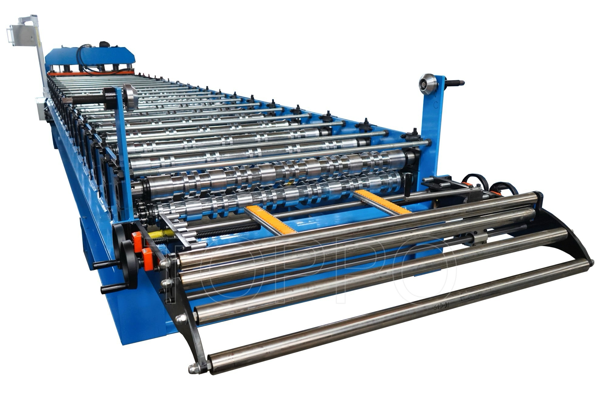 Trapezoidal Profile Roll Forming Machine with Touchscreen Control