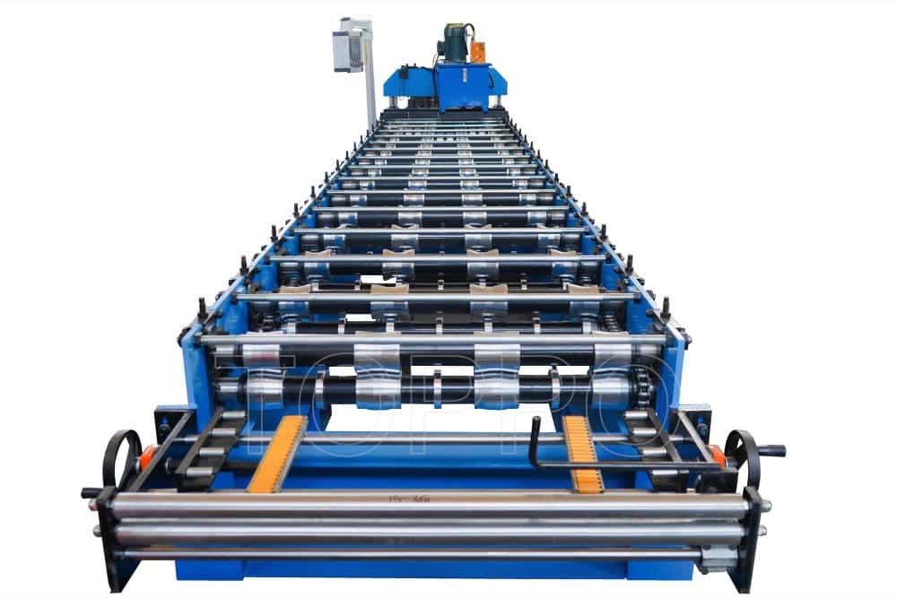 PLC Automatic Trapezoidal Roll Forming Machine for Steel Roof Panels