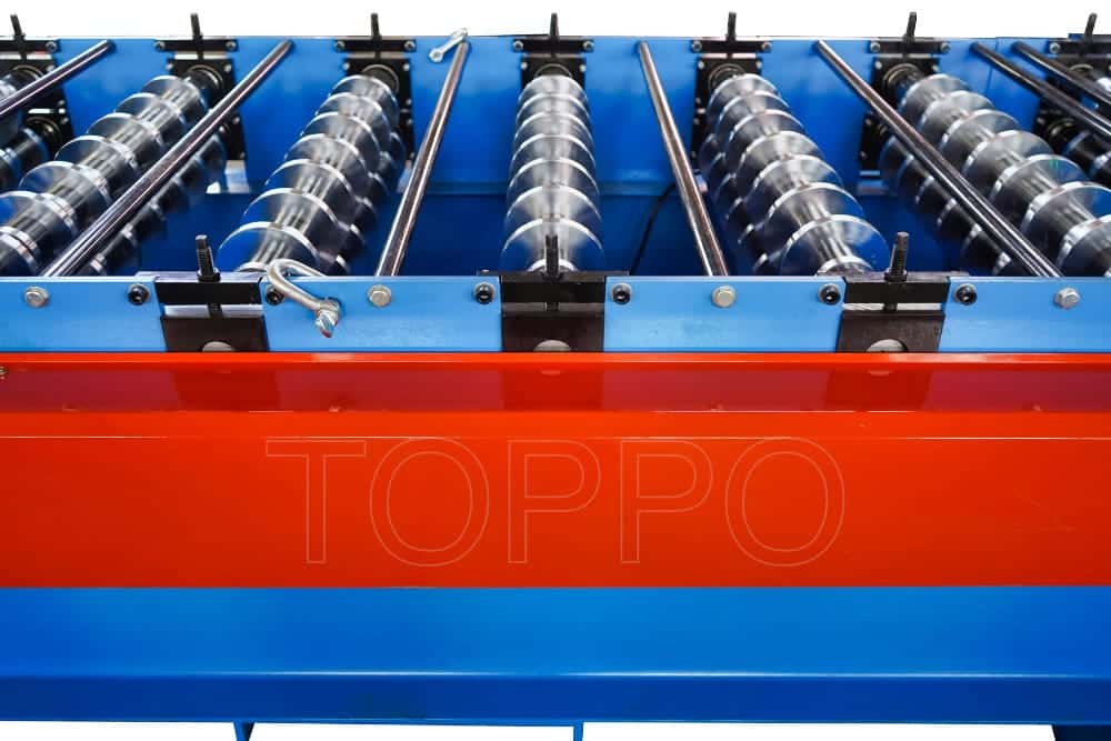 Trapezoidal Roll Forming Machine for Galvanized Roofing Panels