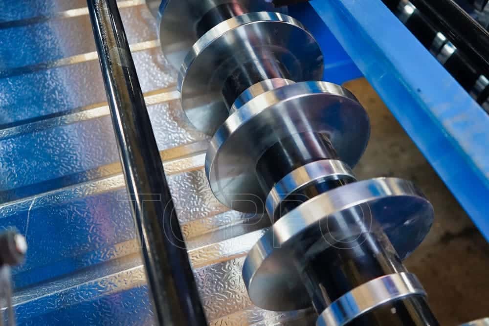 Trapezoidal Roll Forming Machine for Galvanized Roofing Panels