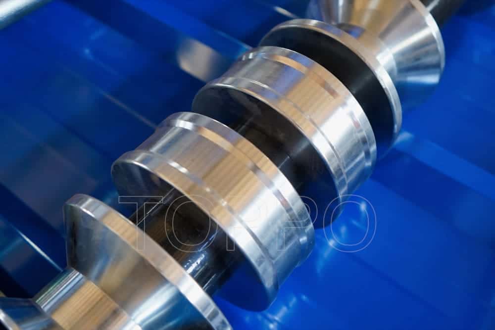 PLC Automatic Trapezoidal Roll Forming Machine for Steel Roof Panels