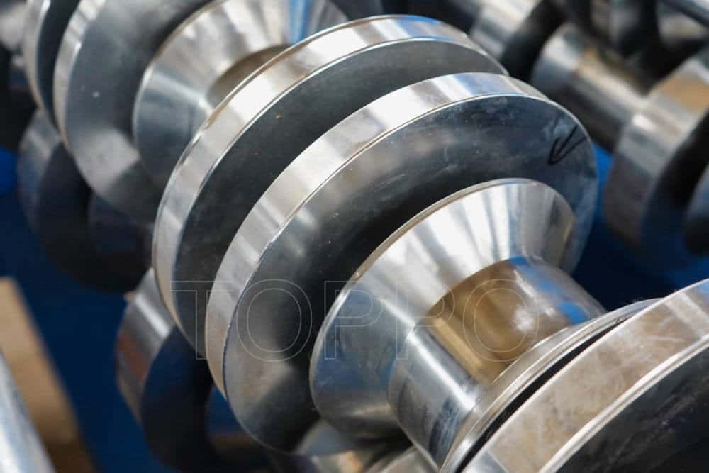 Compact Trapezoidal Roll Forming Machine with Digital Control Panel