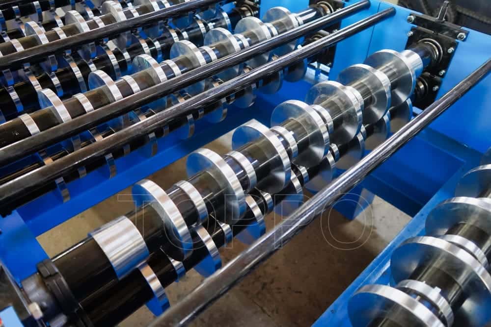 Trapezoidal Roll Forming Machine for Galvanized Roofing Panels