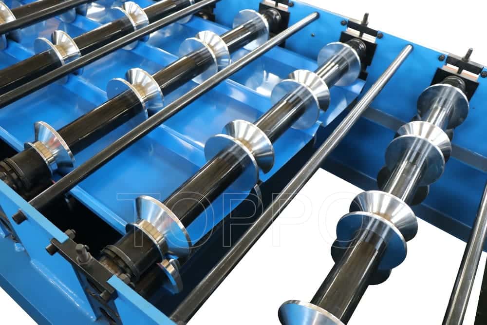 High Precision Trapezoidal Roofing Sheet Roll Forming Machine